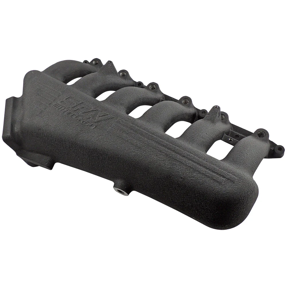 SPA TURBO BMW E36 325 328 M3 (M50/M52) CAST ALUMINUM INTAKE MANIFOLD OEM THROTTLE - BLACK - PRE SALE - Image 3