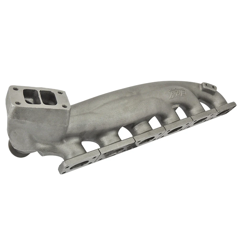 SPA TURBO BMW E36 325 328 (M50/M52) TWIN SCROLL TOP MOUNT CAST TURBO MANIFOLD V-BAND WASTEGATE