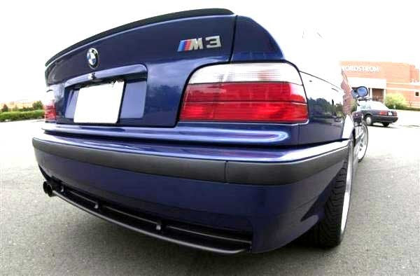 BMW E36 Coupe Trunk Lip Spoiler - Image 2