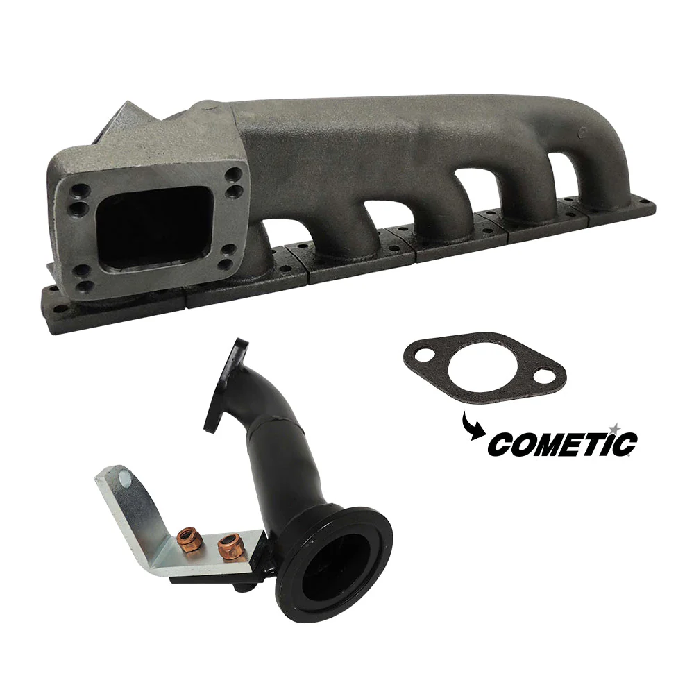 SPA TURBO BMW E36 M3 S50 TU M5X Turbo Exhaust Manifold + Wastegate mount WG V-band mount + COMETIC WASTEGATE FLANGE GASKET
