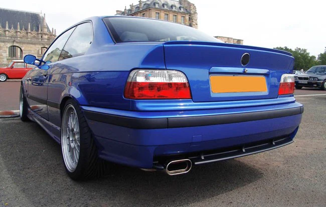 BMW E36 M3 Replica Rear Bumper Diffuser - Image 2
