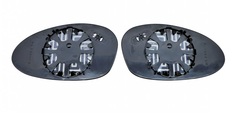 BMW E46 M3 / E90/92 Pre LCI Mirror Glass Blue / Split - Image 2