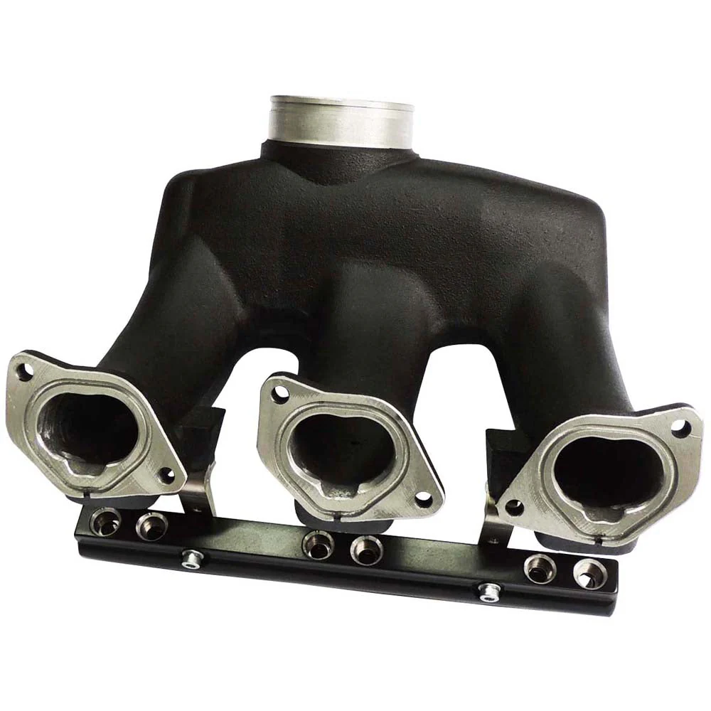SPA TURBO Cast Aluminum Intake Manifold and Plenum upgrade for Porsche 911 997.1 Turbo/GT2 - 12 injectors - Image 3
