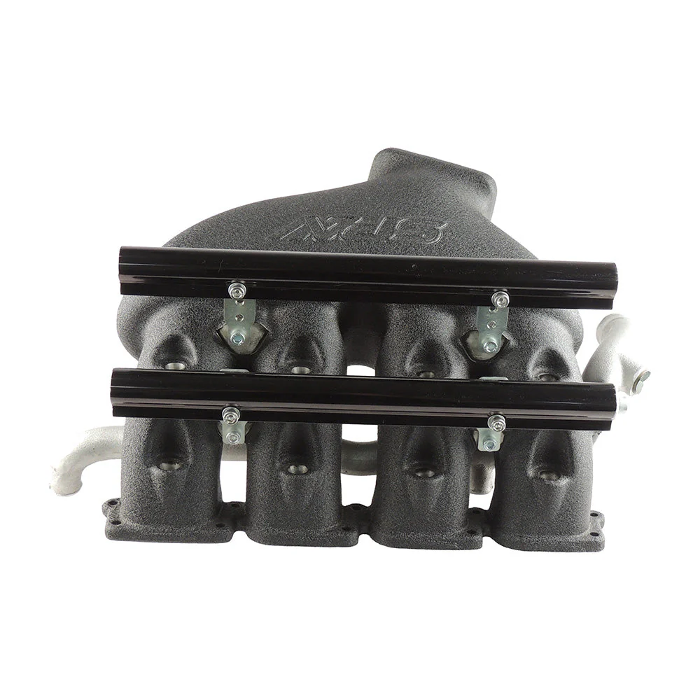 SPA TURBO Cast Aluminum Intake Manifold for longitudinal VW/AUDI 1.8T with 8 injectors Fuel Rail Kit (OEM throttle) Black - PRE SALE - Image 2