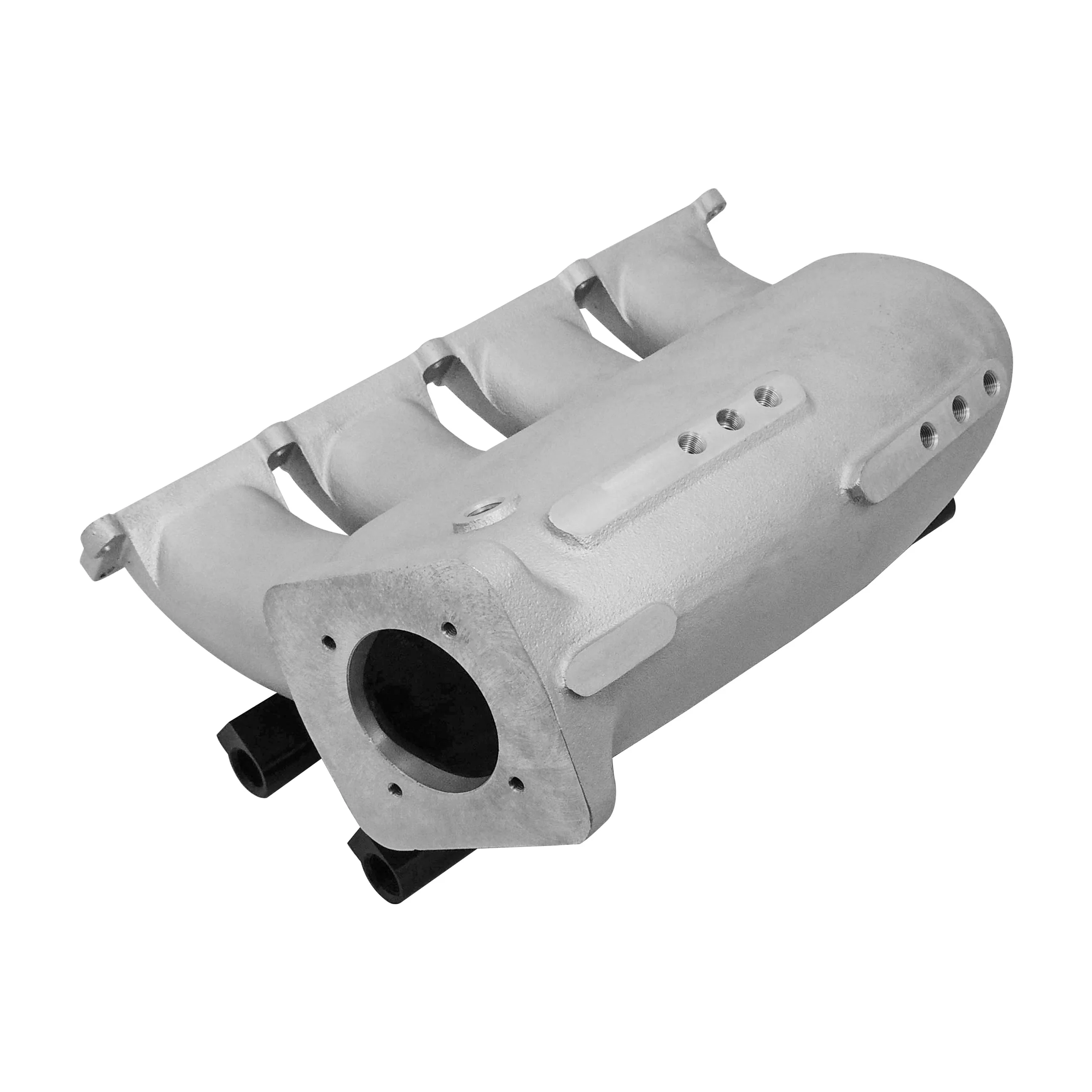 SPA TURBO Cast Aluminum Intake Manifold for transverse VW/AUDI 1.8T with 8 injectors Fuel Rail Kit (left side OEM throttle) - Image 3