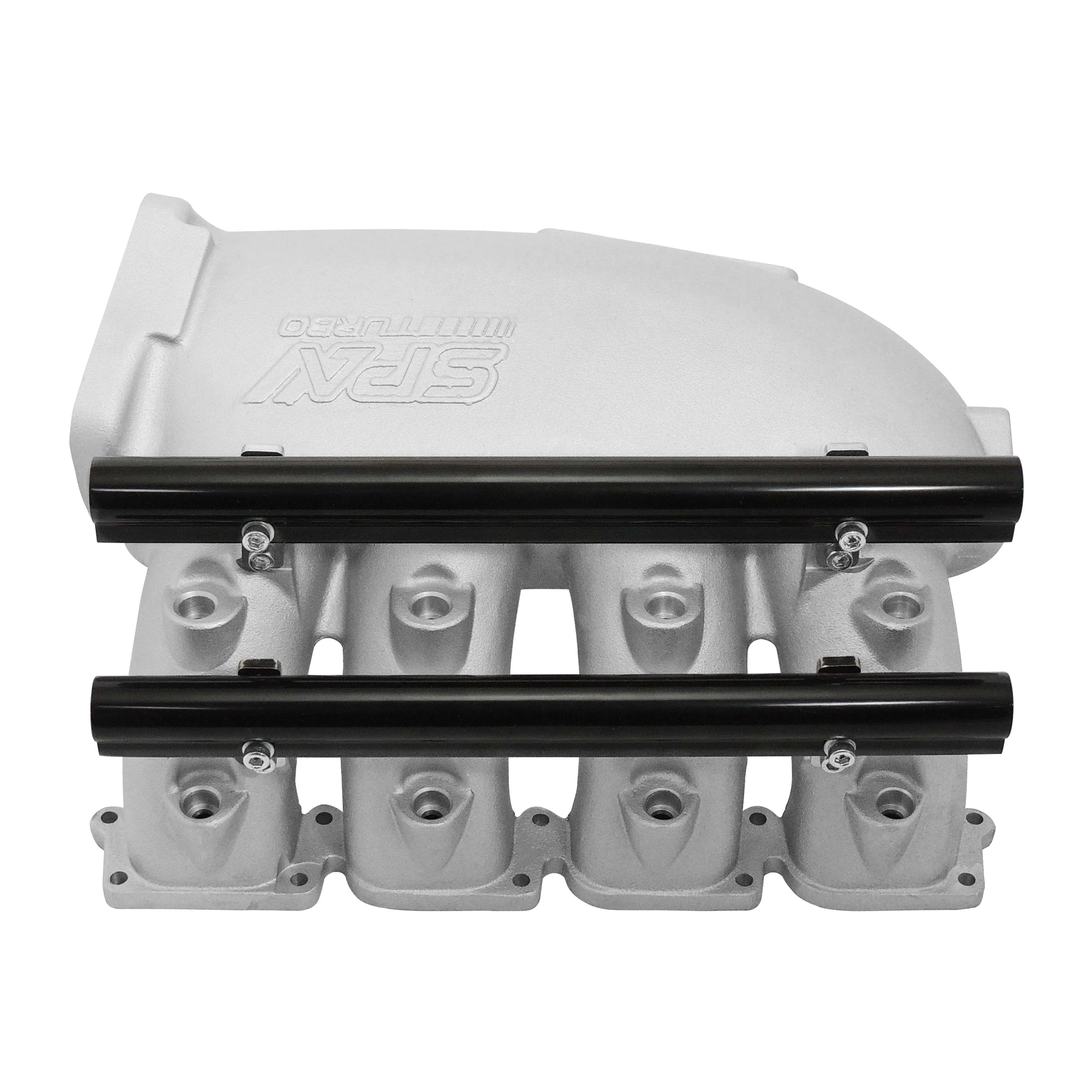SPA TURBO Cast Aluminum Intake Manifold for transverse VW/AUDI 1.8T with 8 injectors Fuel Rail Kit (left side without throttle bolt holes) - Image 2
