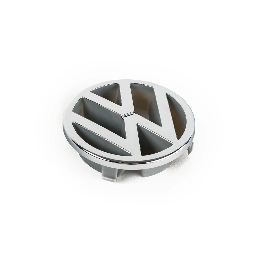 OEM Chrome VW Badge - late MK1(Cabriolet) / MK2 / MK3 - Image 2
