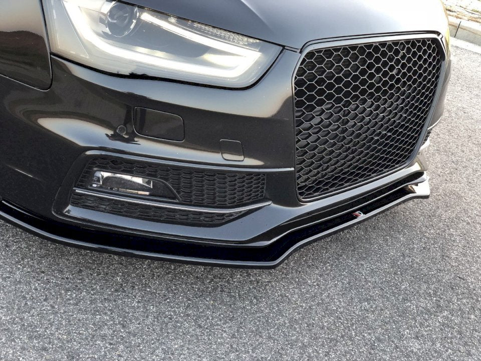 Maxton Design Audi B8.5 S4 / A4 S-Line Spoiler / Splitter V2 - Image 2