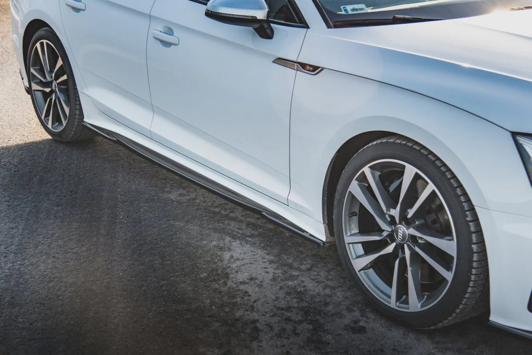 Maxton Design Side Skirts SPLITTERS AUDI A5 F5 S-LINE SPORTBACK FACELIFT (2020- UP) - Image 2