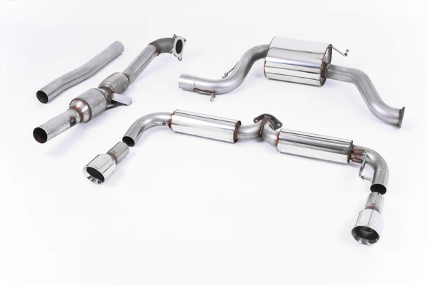 Milltek VW MK6 GTI Edition 35 Turbo-back w/ Hi-Flow Sports Cat (Resonated)