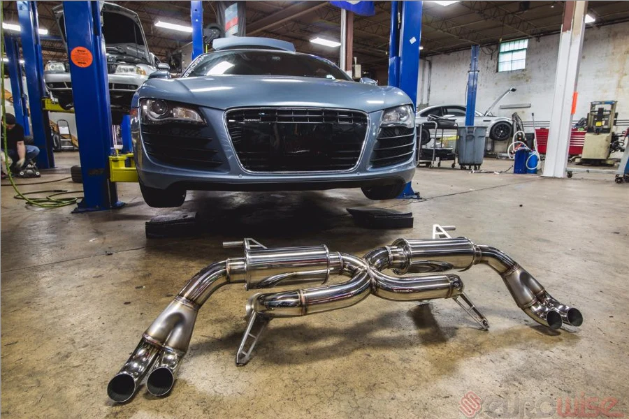 Eurowise AUDI R8 V8 4.2L Resonated Exhaust System - Image 3