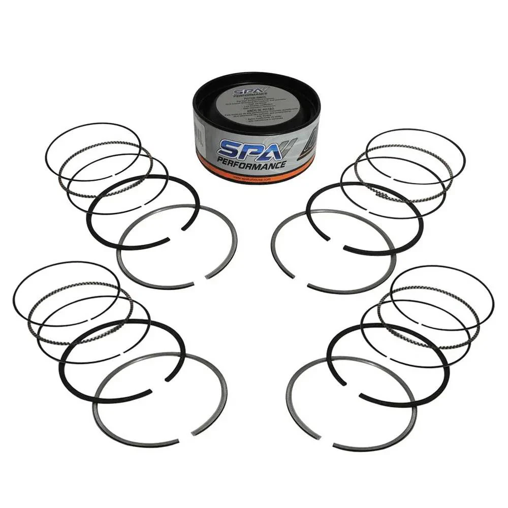 SPA TURBO Forged flat top piston and rings set 83.5mm VW ABA 2.0L 8V - Image 4