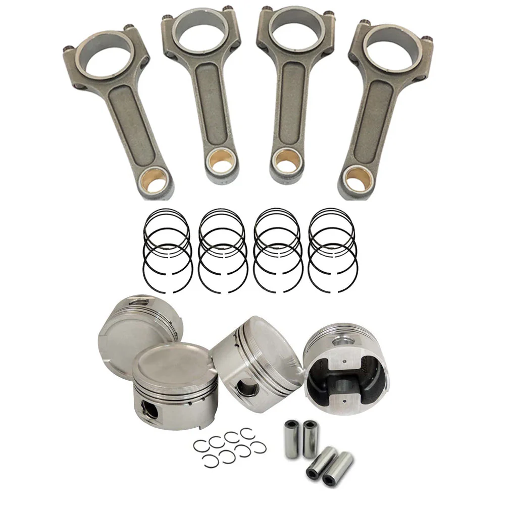 SPA TURBO Forged piston and Connecting rod kit for VW/Audi 1.8 20V (81,5mm) 1000hp