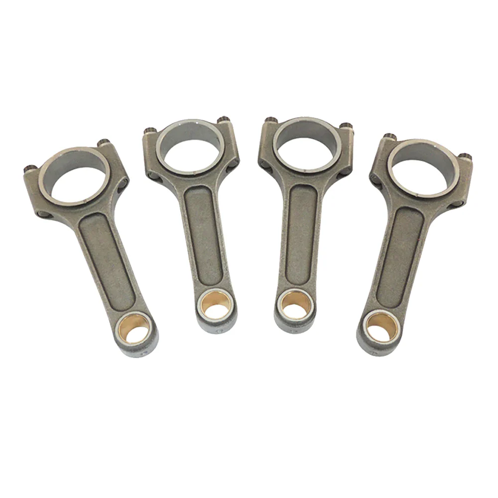 Forged piston and rings set 81mm VW 1.8L 8V + VW 144MM X 20MM HIGH PERFORMANCE CONNECTING ROD SET 7/16" BOLT (1100HP) - Image 9