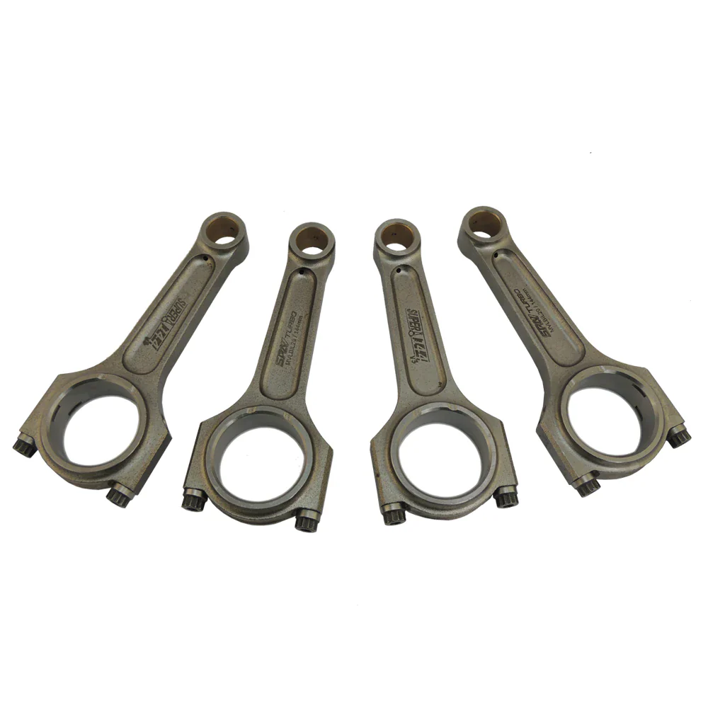 SPA TURBO FORGED PISTON AND RINGS SET 81MM VW 1.8L 8V + VW 144MM X 20MM SUPER A CONNECTING ROD SET 3/8" BOLT (1000HP) - Image 6
