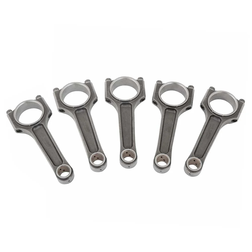 SPA TURBO Forged piston and rings set 83.5mm VW 2.5L Jetta MK5 07k + VW 144mm x 20mm Super A connecting rod set 3/8" bolt (1000hp) - Image 4