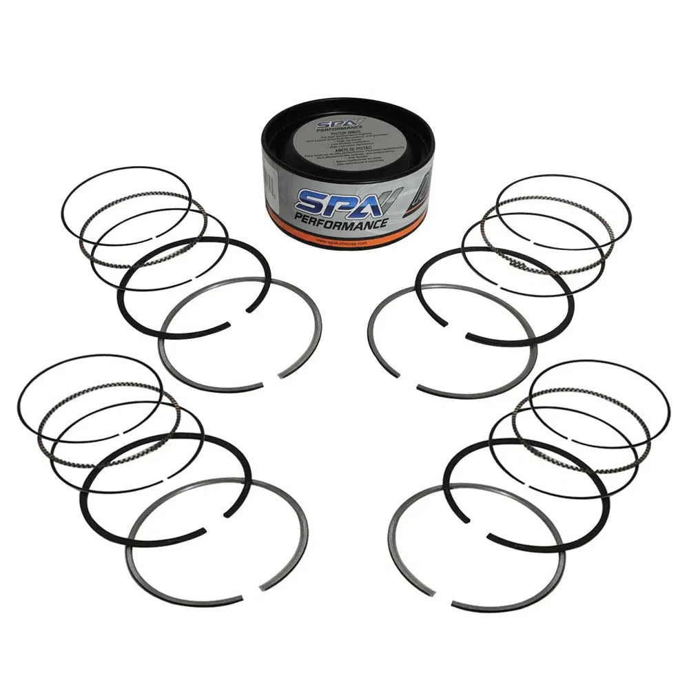 SPA TURBO Forged piston and rings set 83.5mm VW ABA 2.0L 8V + Decompression Head Gasket Spacer - 1.5mm + Head stud set - Image 5