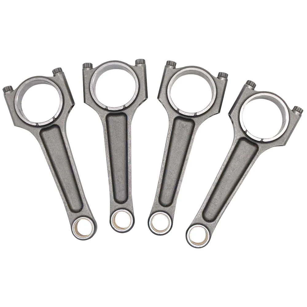 SPA TURBO Forged piston and rings set 83mm VW 2.0L 16V ABF + VW 159mm x 20mm High Performance Steel Basic Connecting Rod set 3/8" bolt (1000hp) + Decompression Head Gasket Spacer - 1.5mm + 136mm head stud set - Image 5