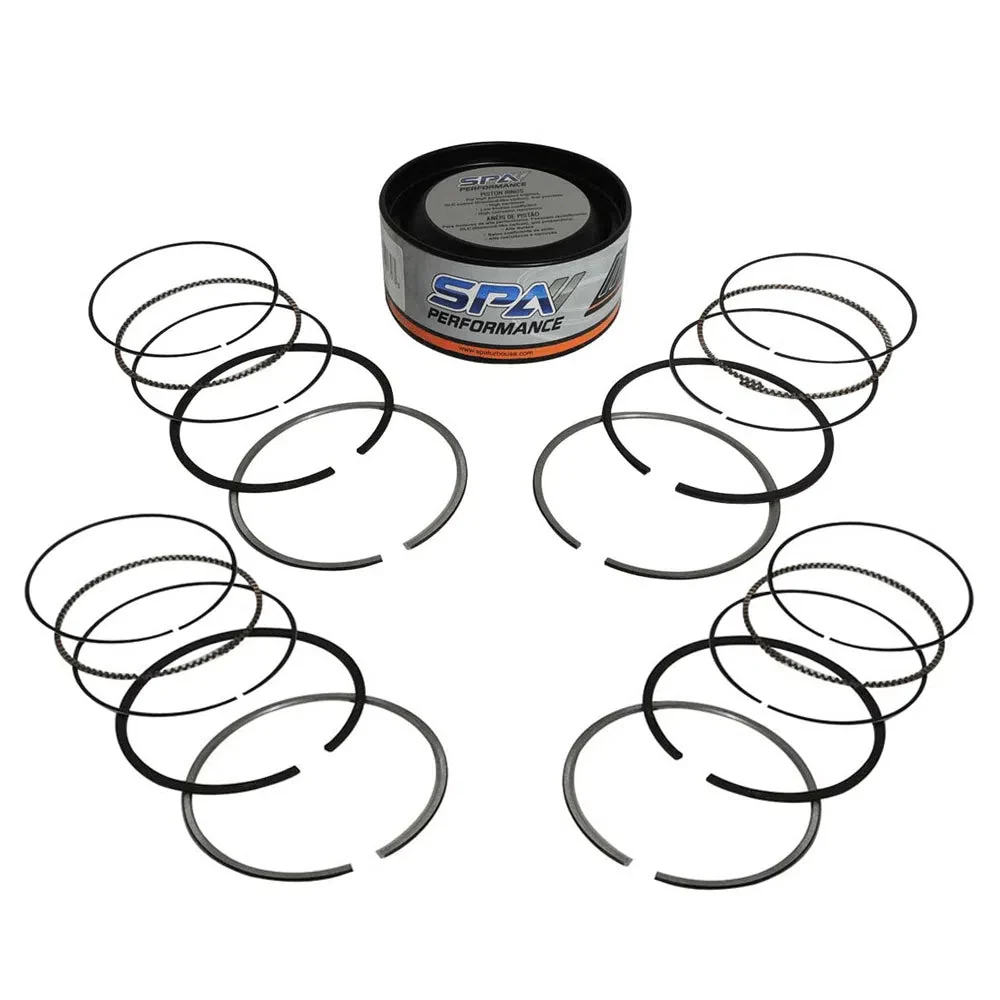 SPA TURBO Forged piston and rings set 83mm VW ABA 2.0L 8V + VW 159mm x 20mm High Performance Basic Connecting Rod Set 3/8" bolt (1000hp) +decompression Head Gasket Spacer - 1.5mm + Head stud set - Image 5