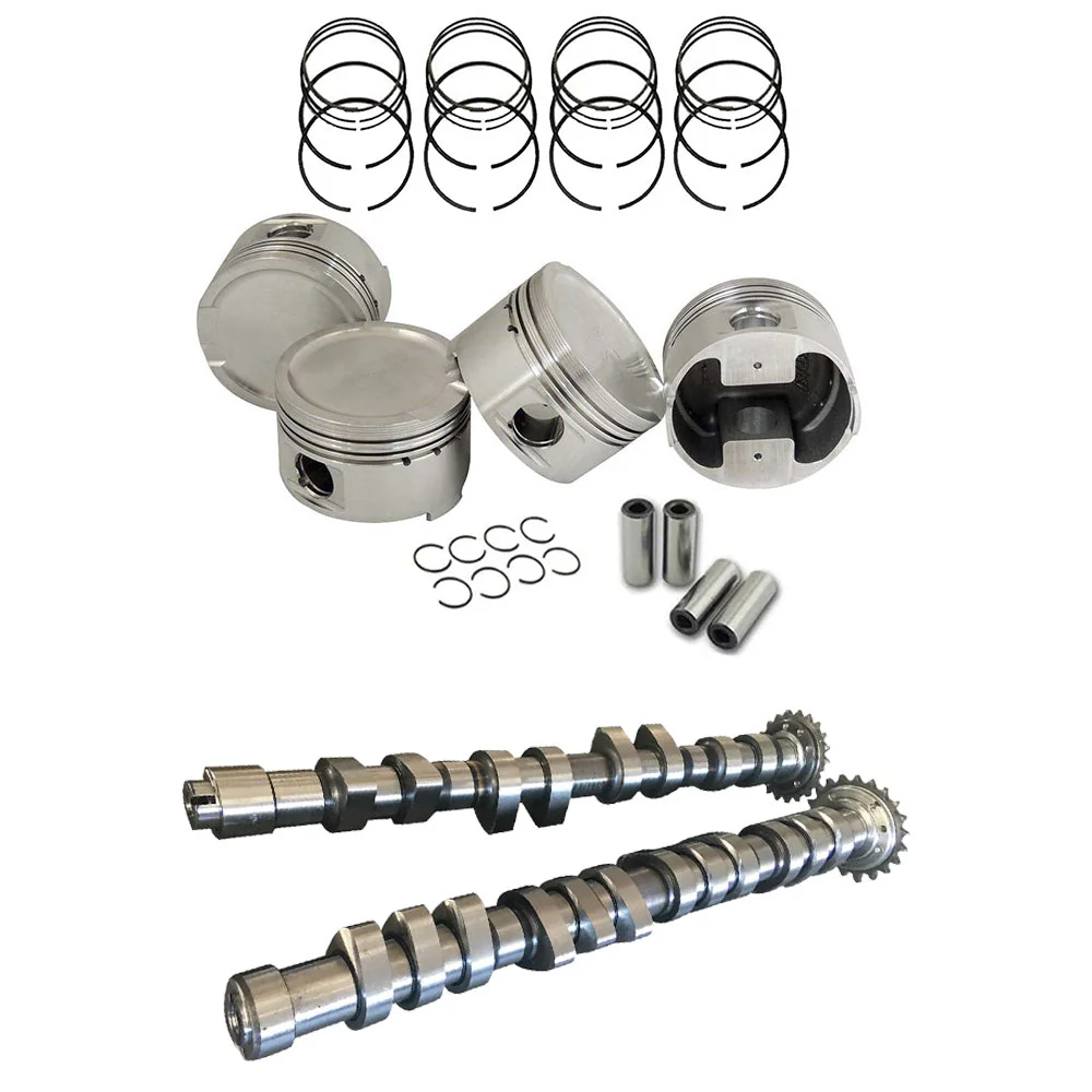 SPA TURBO Forged piston set 81mm 1.8L 20V VW/AUDI + 252 / 260 High Performance Camshaft set
