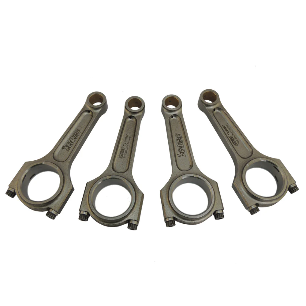SPA TURBO FORGED PISTON SET 83.75MM 1.8L 8V VW 1.8 8V + VW 144MM X 20MM SUPER A CONNECTING ROD SET 3/8" BOLT (1000HP) - Image 6