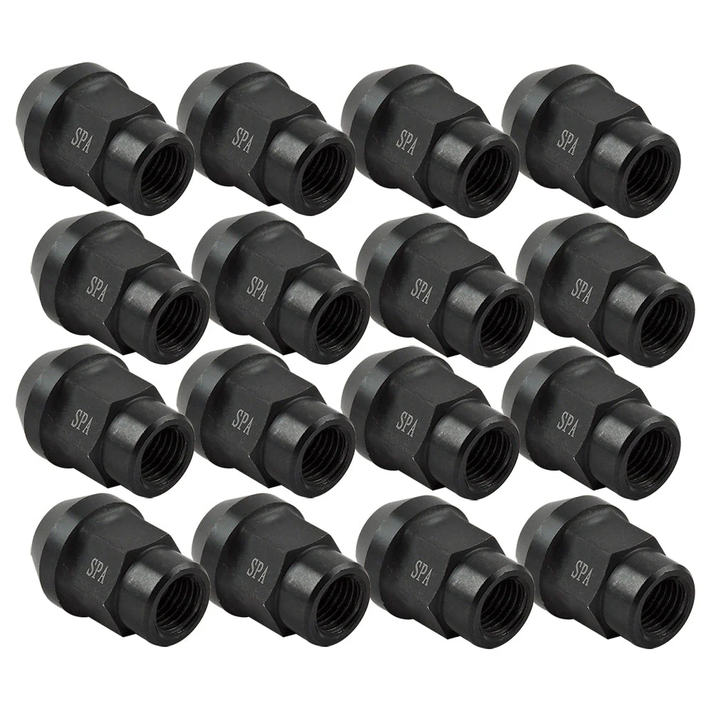 SPA TURBO FORGED WHEEL NUT COMPETITION TYPE M12x1.5 – Pack of 16