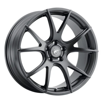 Forgestar CF5V 20x12 / 5x120 BP / ET52 / 8.6in BS / 72.56 CB Satin Black Wheel
