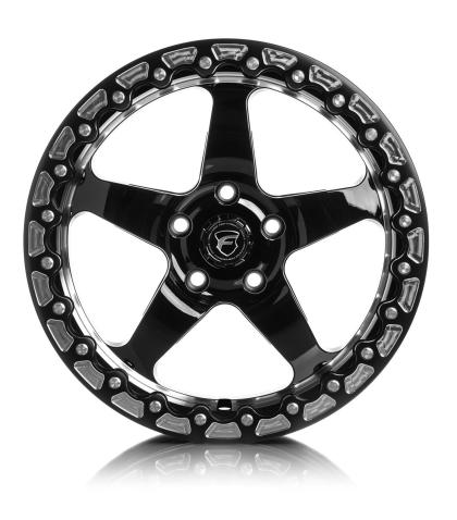 Forgestar D5 Beadlock 17x10 / 5x120 BP / ET45 / 7.3in BS Gloss Black Wheel - Image 2
