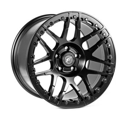 Forgestar F14 Beadlock 15x10 / 5x120 BP / ET45 / 7.2in BS Satin Black Wheel