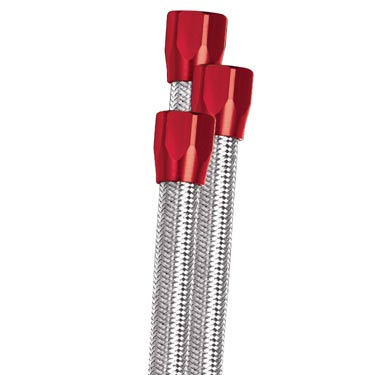 FPS Series 3000 Stainless Race Hose (-10 Size) - 1 ft.