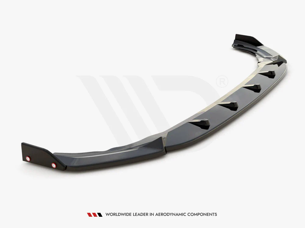 FRONT SPLITTER (+FLAPS) V.2 VW GOLF R MK8 (2020-)