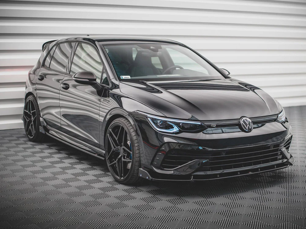 FRONT SPLITTER (+FLAPS) V.2 VW GOLF R MK8 (2020-) - Image 3