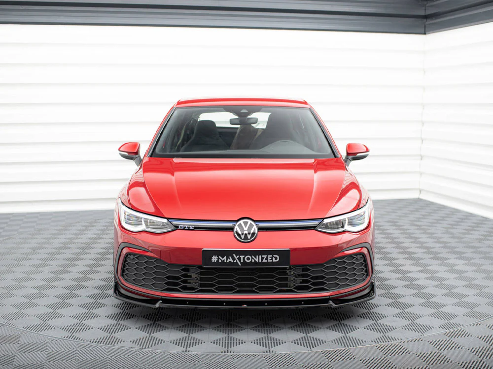 MAXTON DESIGN FRONT SPLITTER (+FLAPS) V3 VW MK8 GTI (2022+) - Image 4