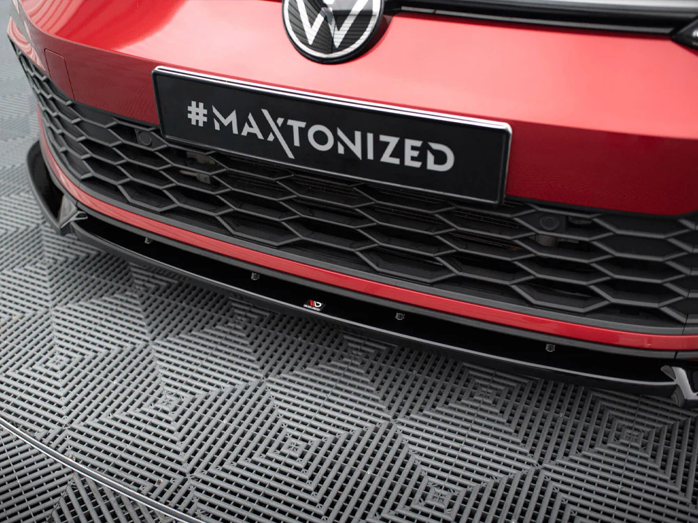 MAXTON DESIGN FRONT SPLITTER (+FLAPS) V3 VW MK8 GTI (2022+) - Image 5