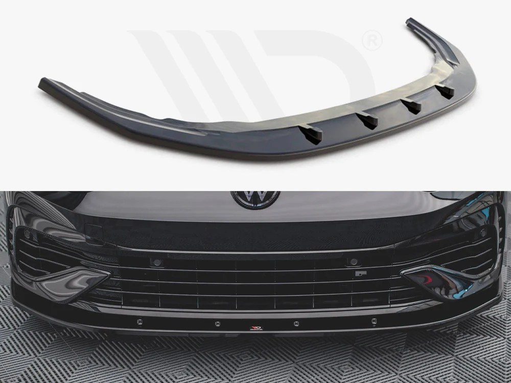 FRONT SPLITTER V.1 VW GOLF R MK8 (2020-) - Image 2