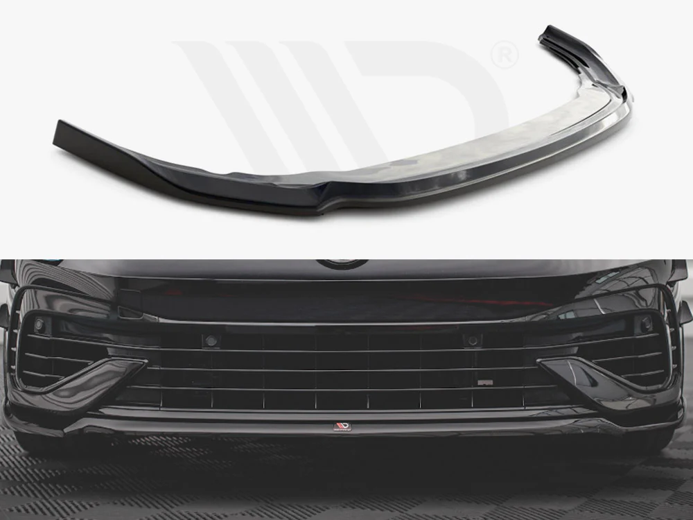 FRONT SPLITTER V.6 VW GOLF R MK8 (2020-) - Image 2