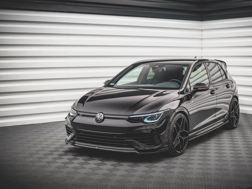 FRONT SPLITTER V.6 VW GOLF R MK8 (2020-) - Image 3