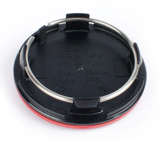 Genuine BBS CH / CH-R / CK / RX-II / COVZ033 Logo Caps (Red/Gold) - Image 2