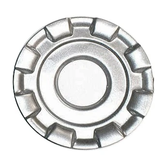 Genuine BBS RSII Center Plate (Silver - 58mm)