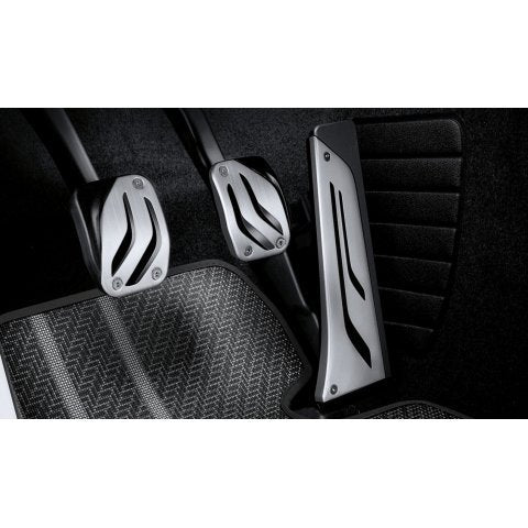 Genuine BMW M Performance Stainless Steel Pedal Set - Manual