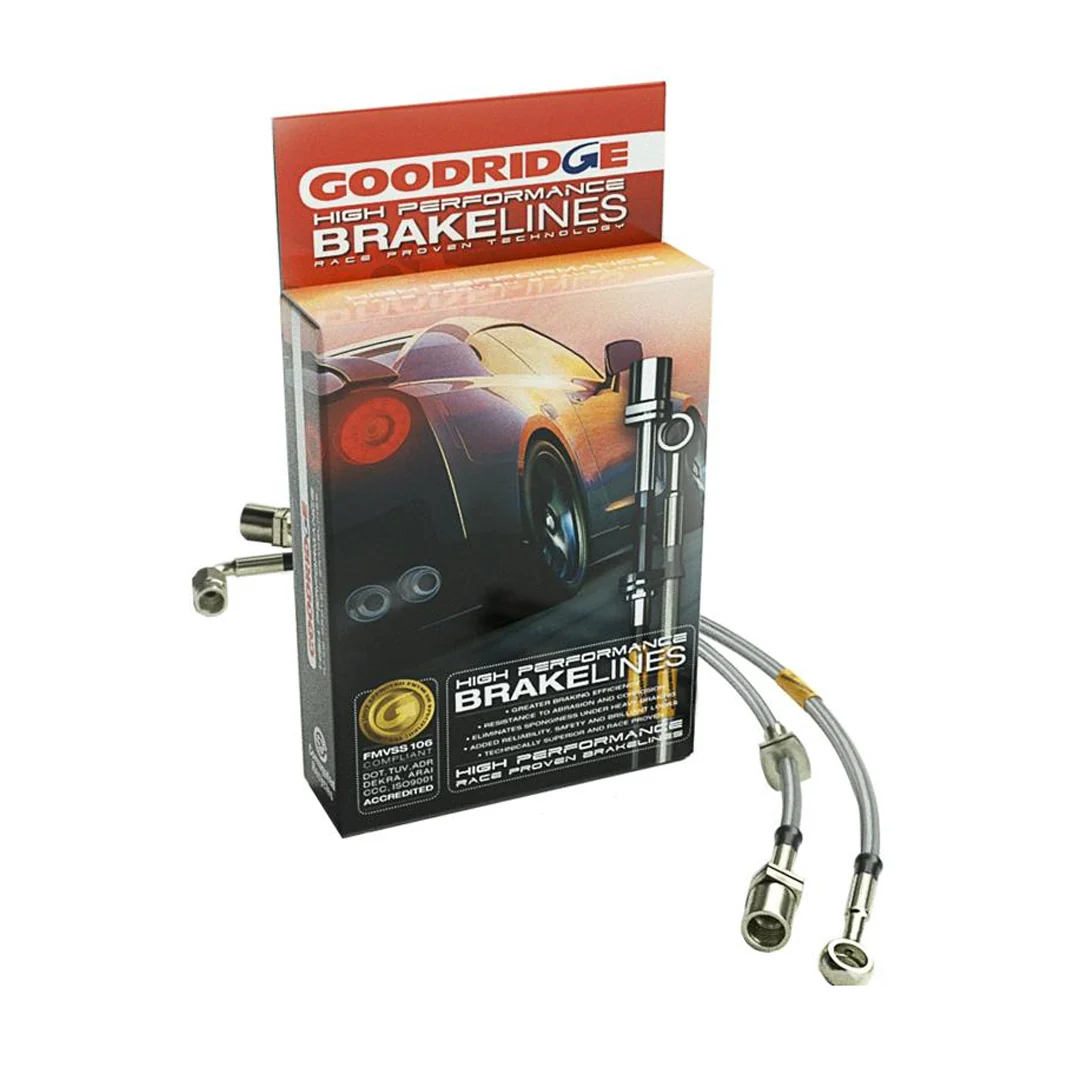 Goodridge Stainless Steel Brake Lines (4 Piece) B8 S4/S5