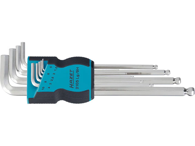 Hazet Offset Hex Key Set (9-Piece)