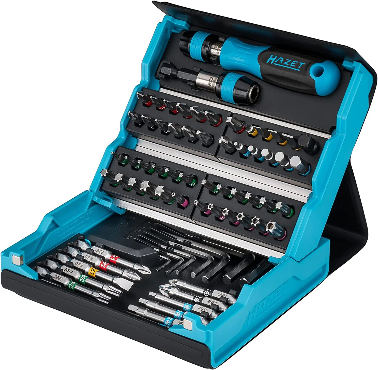 Hazet Smartcase Screwdriver Bit Set (69-Piece)