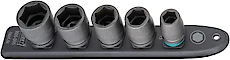 Hazet SmartRail w/ Short Sockets - 1/2" Drive (5-Pieces) - Image 2