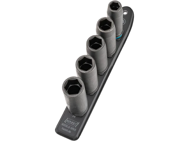 Hazet SmartRail w/ Long Sockets - 1/2" Drive (5-Pieces) - Image 2