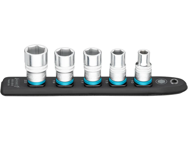 Hazet SmartRail w/ Short Sockets - 1/2" Drive (5-Pieces)