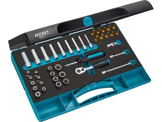 Hazet Socket Set - 1/4" Drive (40-Pieces)
