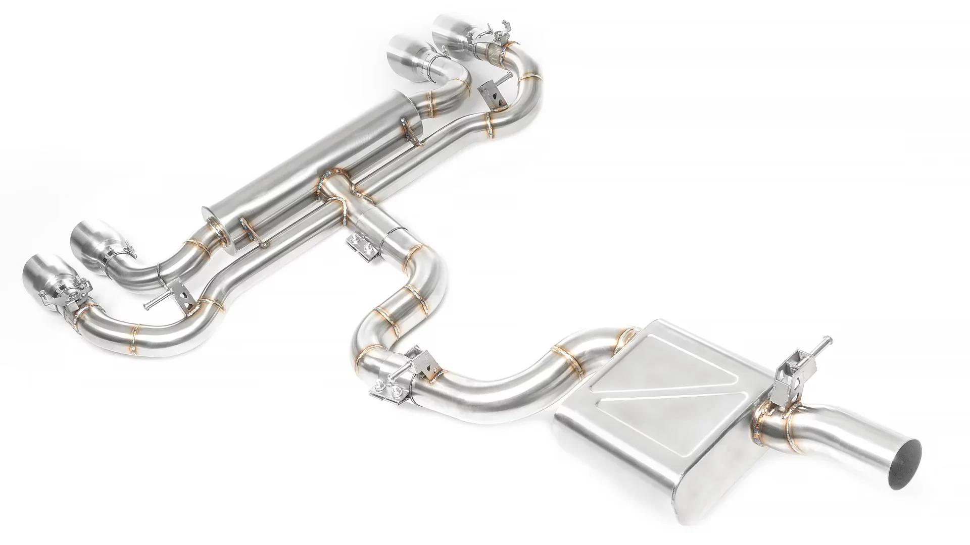 IE Catback Exhaust System For VW MK8 Golf R