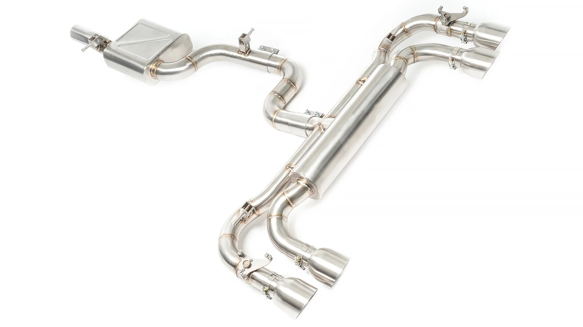 IE Catback Exhaust System For VW MK8 Golf R - Image 2