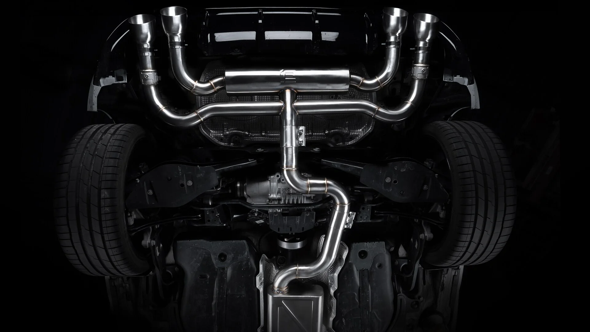 IE Catback Exhaust System For VW MK8 Golf R - Image 4